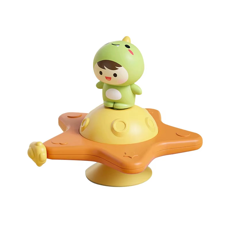 Colorful Insect Fidget Spinner – Educational Rattle & Bath Toy for Kids