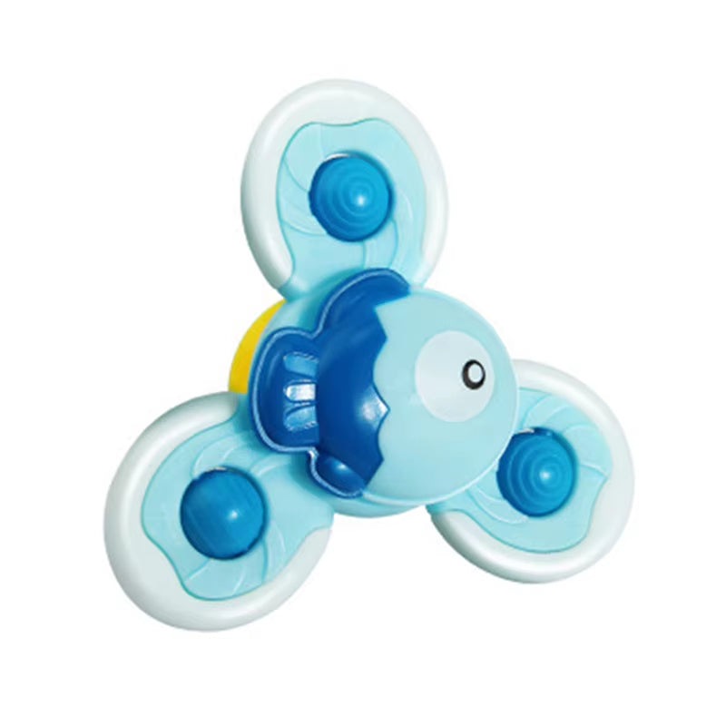 Colorful Insect Fidget Spinner – Educational Rattle & Bath Toy for Kids