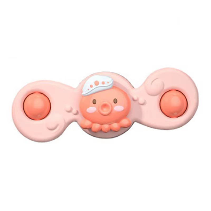 Colorful Insect Fidget Spinner – Educational Rattle & Bath Toy for Kids