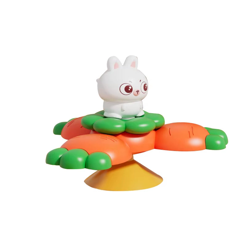 Colorful Insect Fidget Spinner – Educational Rattle & Bath Toy for Kids