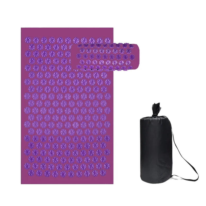 Acupressure Yoga Mat β Body and Foot Massager for Tension Relief
