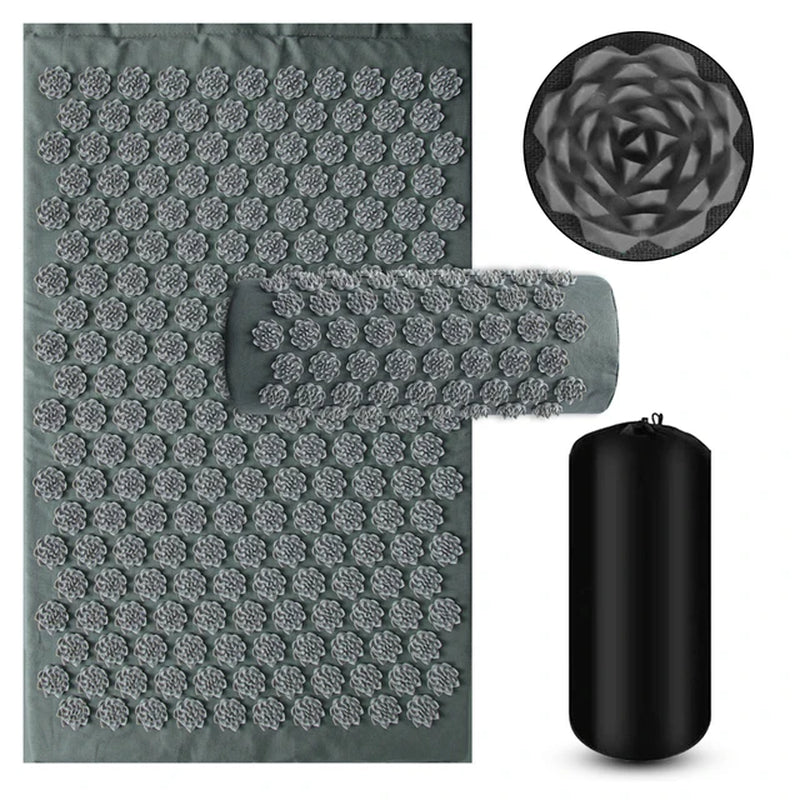 Acupressure Yoga Mat β Body and Foot Massager for Tension Relief