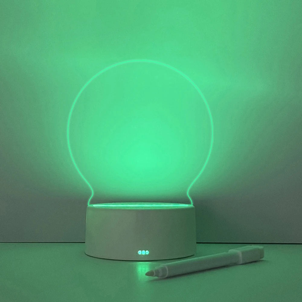 Creative LED Note Board Board with Pen, USB & Battery Power