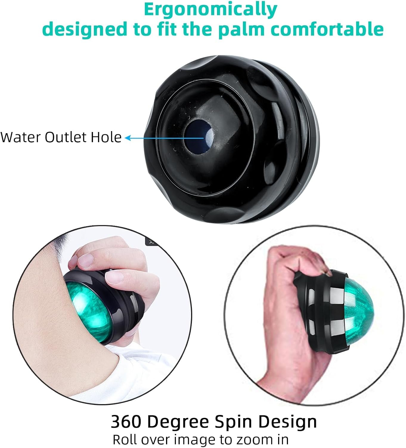 Manual Massage Ball – Self-Massage Tool for Trigger Points, Deep Tissue Relief, and Muscle Recovery
