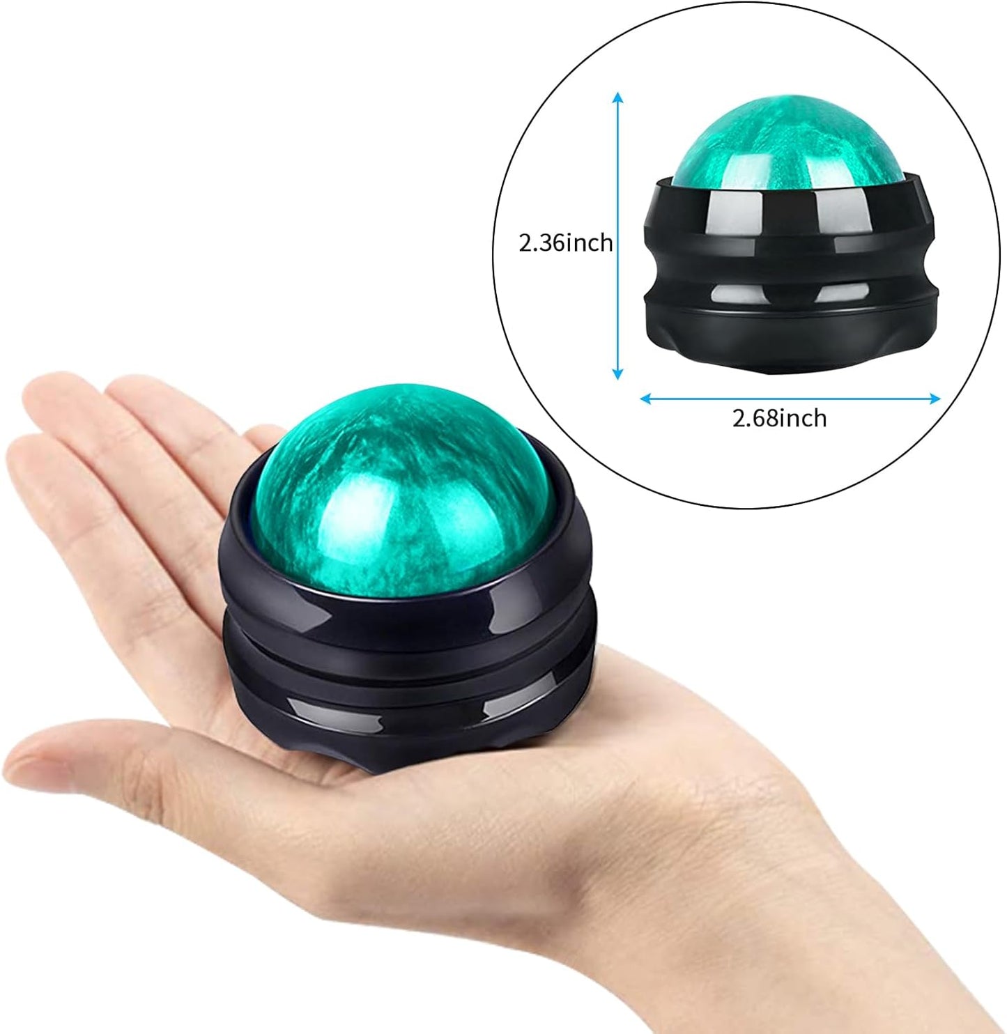 Manual Massage Ball – Self-Massage Tool for Trigger Points, Deep Tissue Relief, and Muscle Recovery
