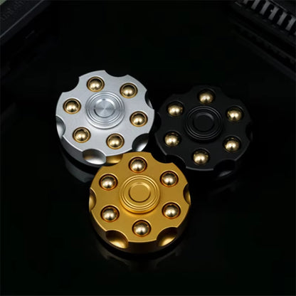 Metal Fidget Spinner Toy Hand Finger Fidget Toy Stress Relief Spinning anti Anxiety Desk EDC Toys Gifts Party for Adults Kids