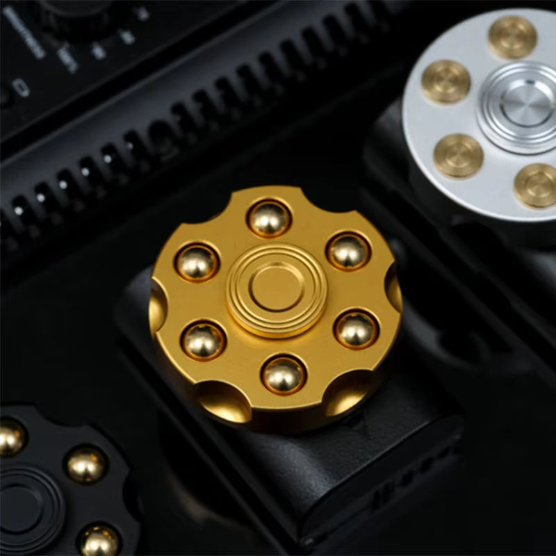 Metal Fidget Spinner Toy Hand Finger Fidget Toy Stress Relief Spinning anti Anxiety Desk EDC Toys Gifts Party for Adults Kids